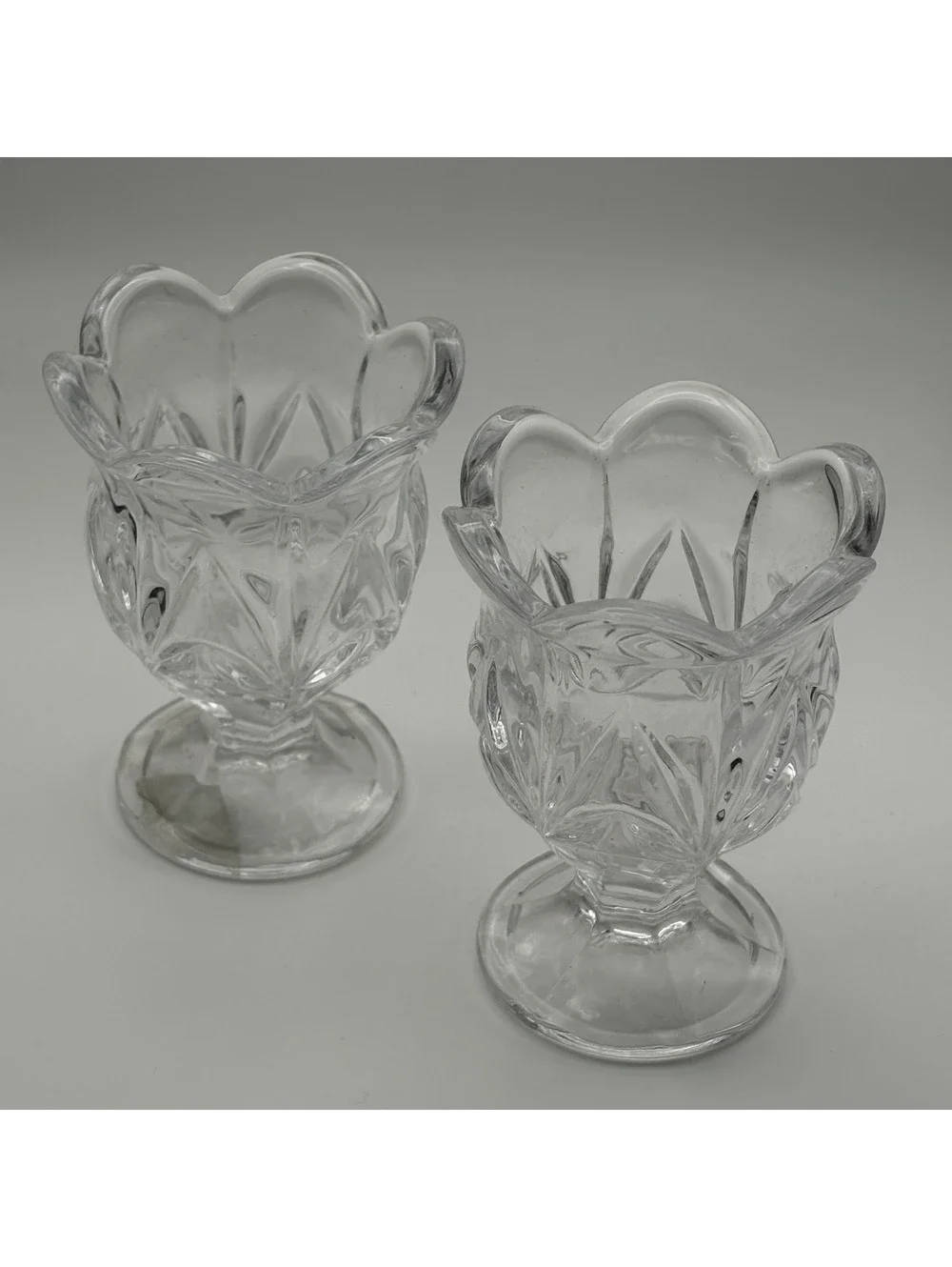 Shannon Designs of Ireland Crystal Candlestick Holders Pair